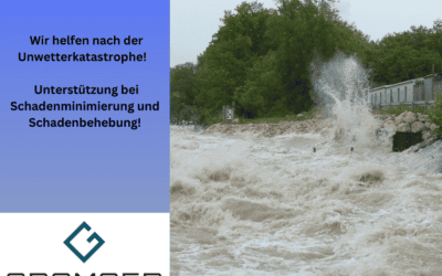 Hilfe nach Hochwasserschäden